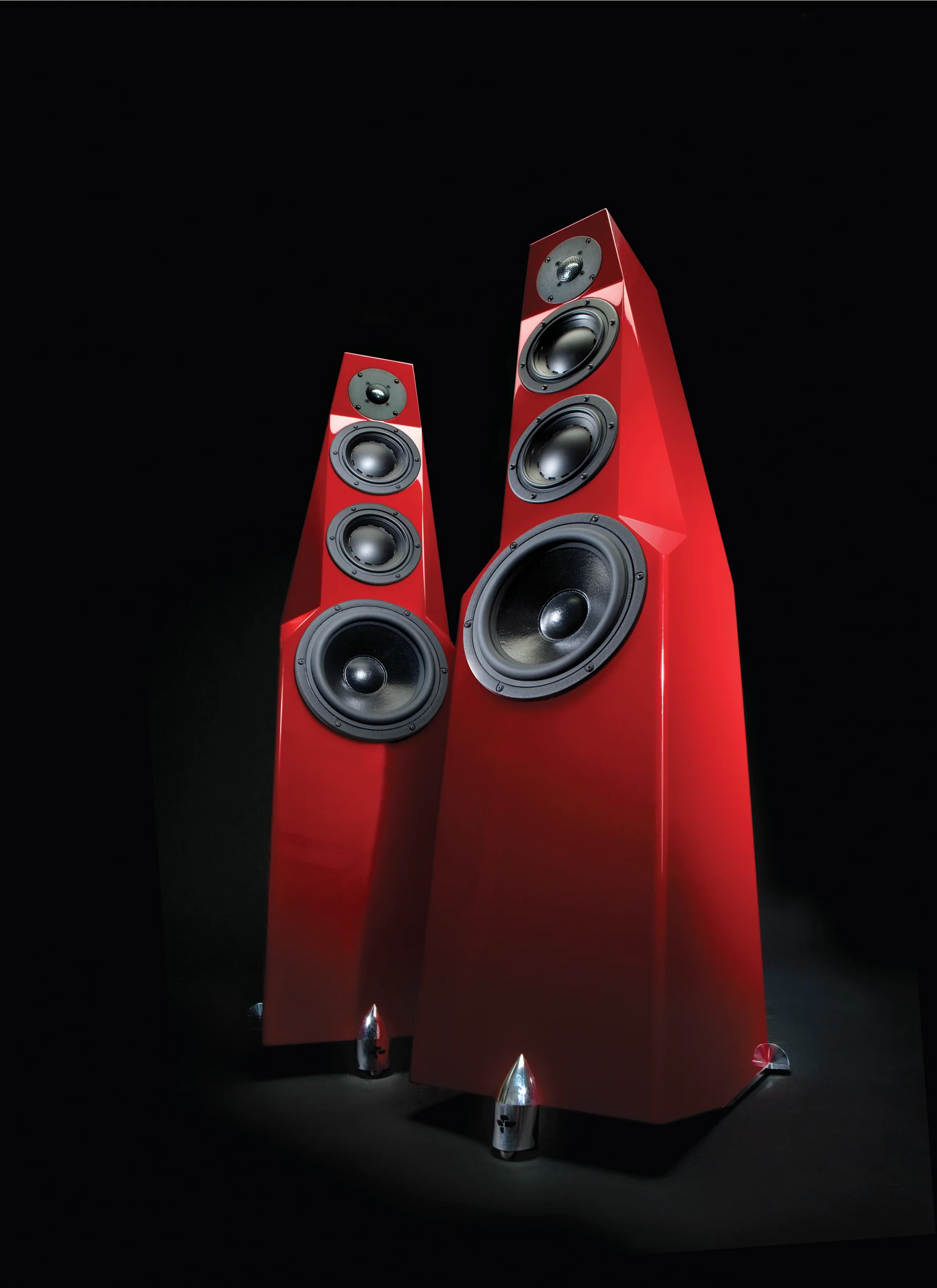 Totem Wind Design 3-Way 4 Driver Floorstanding Speaker (Pair) - Image 3