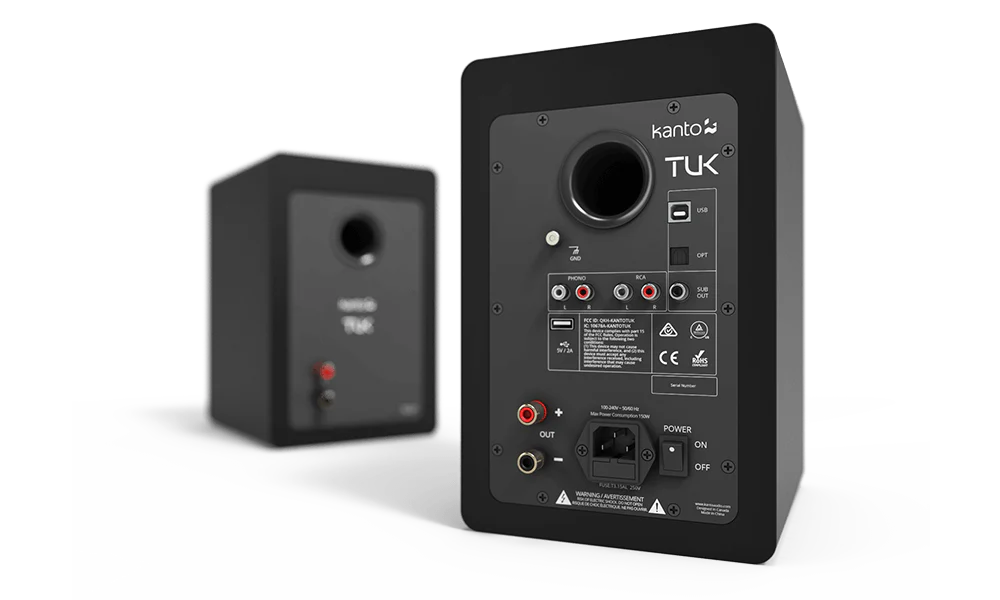 Kanto TUK Premium Powered Bookshelf Speakers (Pair) - Image 11