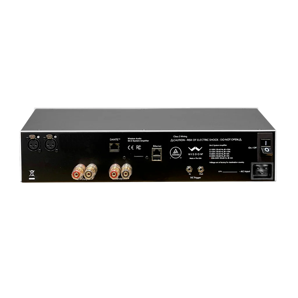Wisdom Audio SA-2 DSP Power Amplifier - Image 2