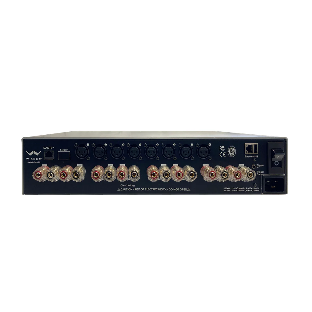 Wisdom Audio SA-8 DSP Power Amplifier - Image 2