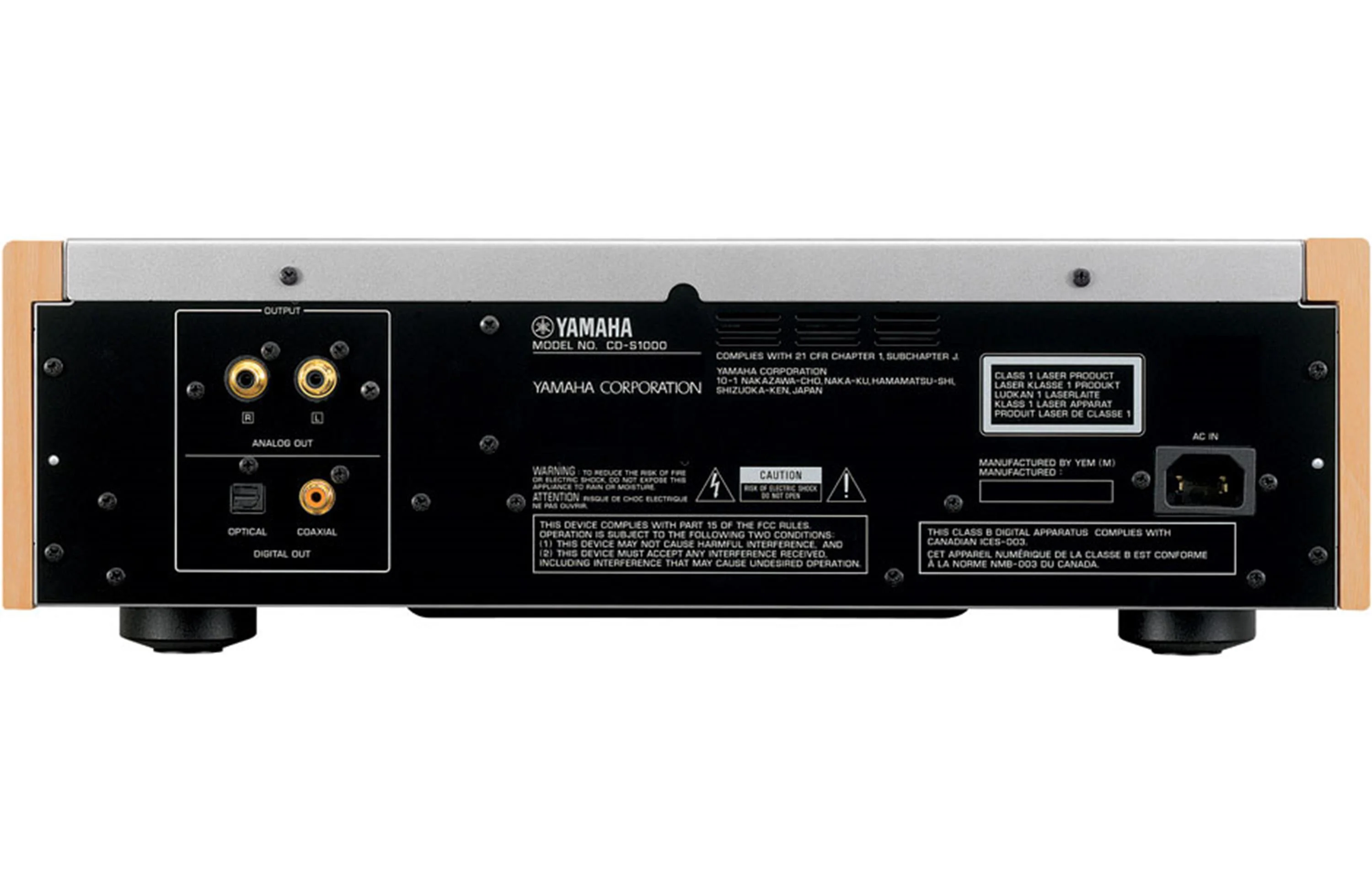 Yamaha CD-S1000 Natural Sound Super Audio CD Player - Image 3