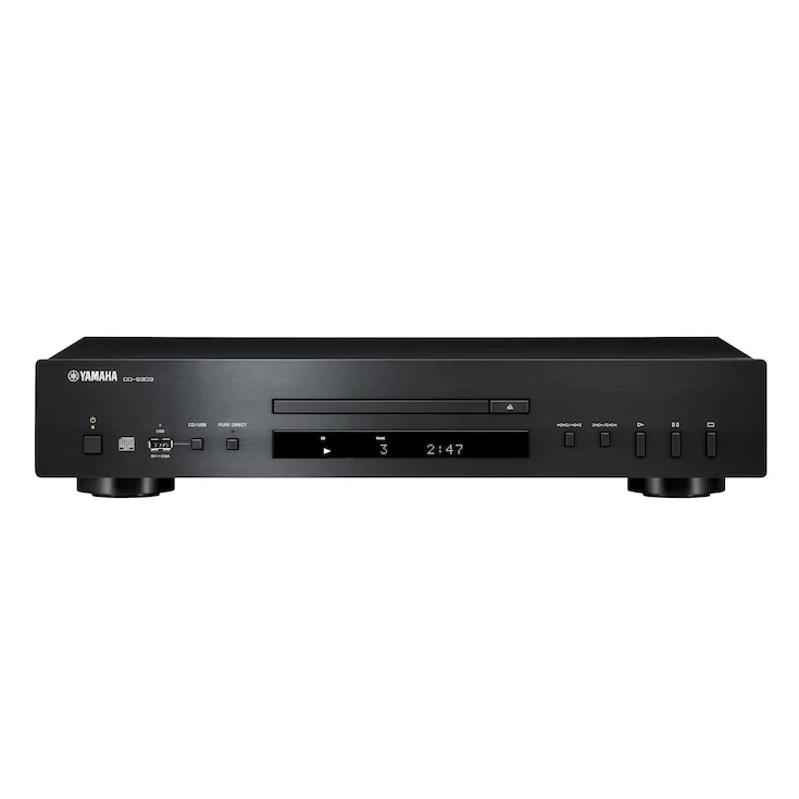 Yamaha CD-S303 CD Player (Black)