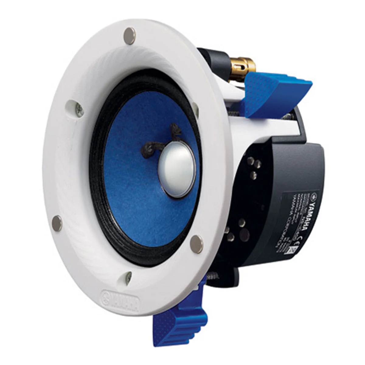 Yamaha NS-IC400 90 Watt 4-Inch 2-Way In-Ceiling Speakers - Pair (White) - Image 3