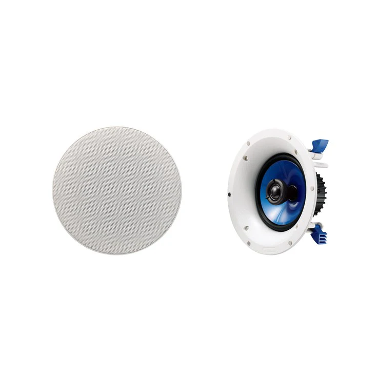 Yamaha NS-IC600 110 Watt 6.5-Inch 2-Way In-Ceiling Speakers - Pair (White)