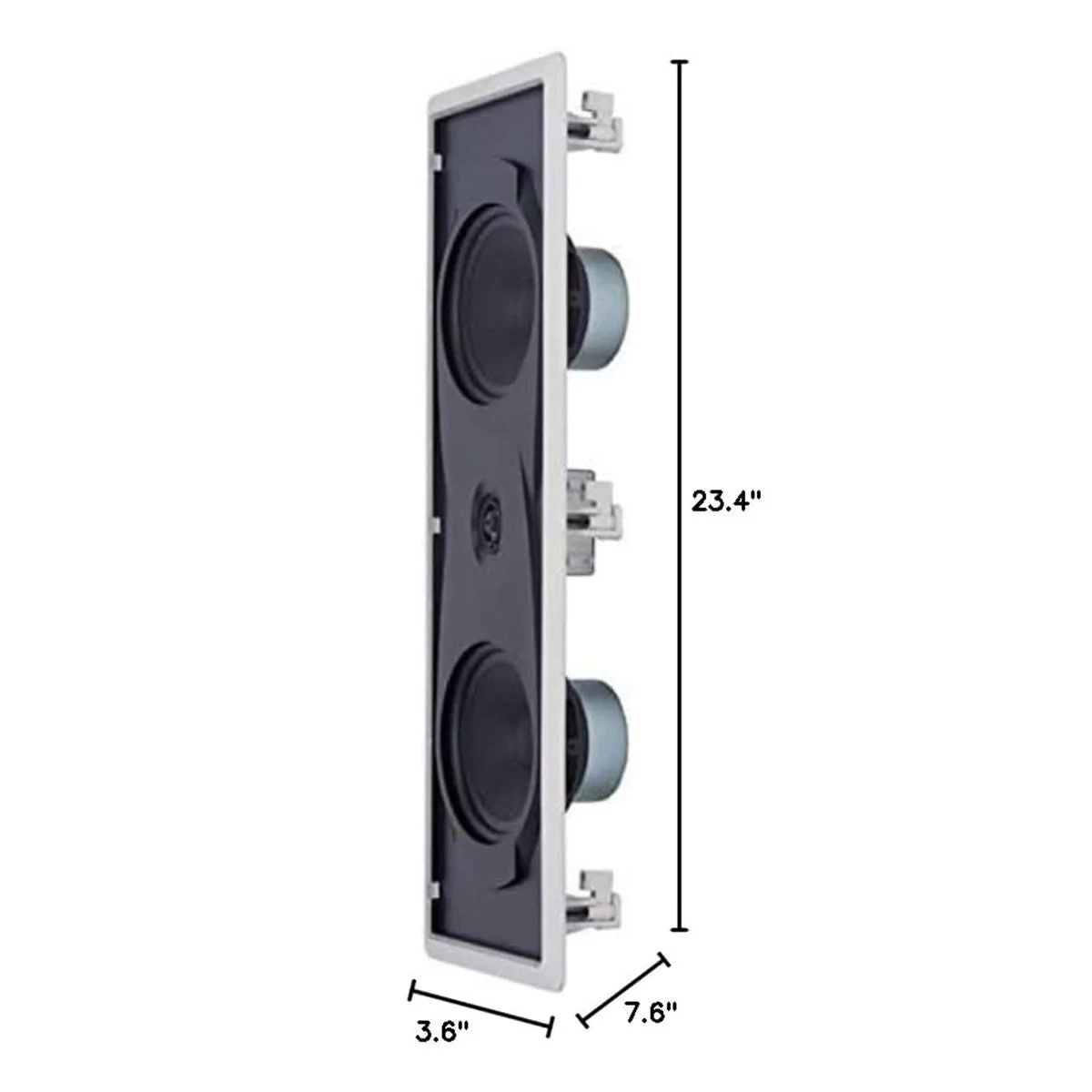 Yamaha NS-IW760 2-Way In-Wall Speaker System (White) - Image 3