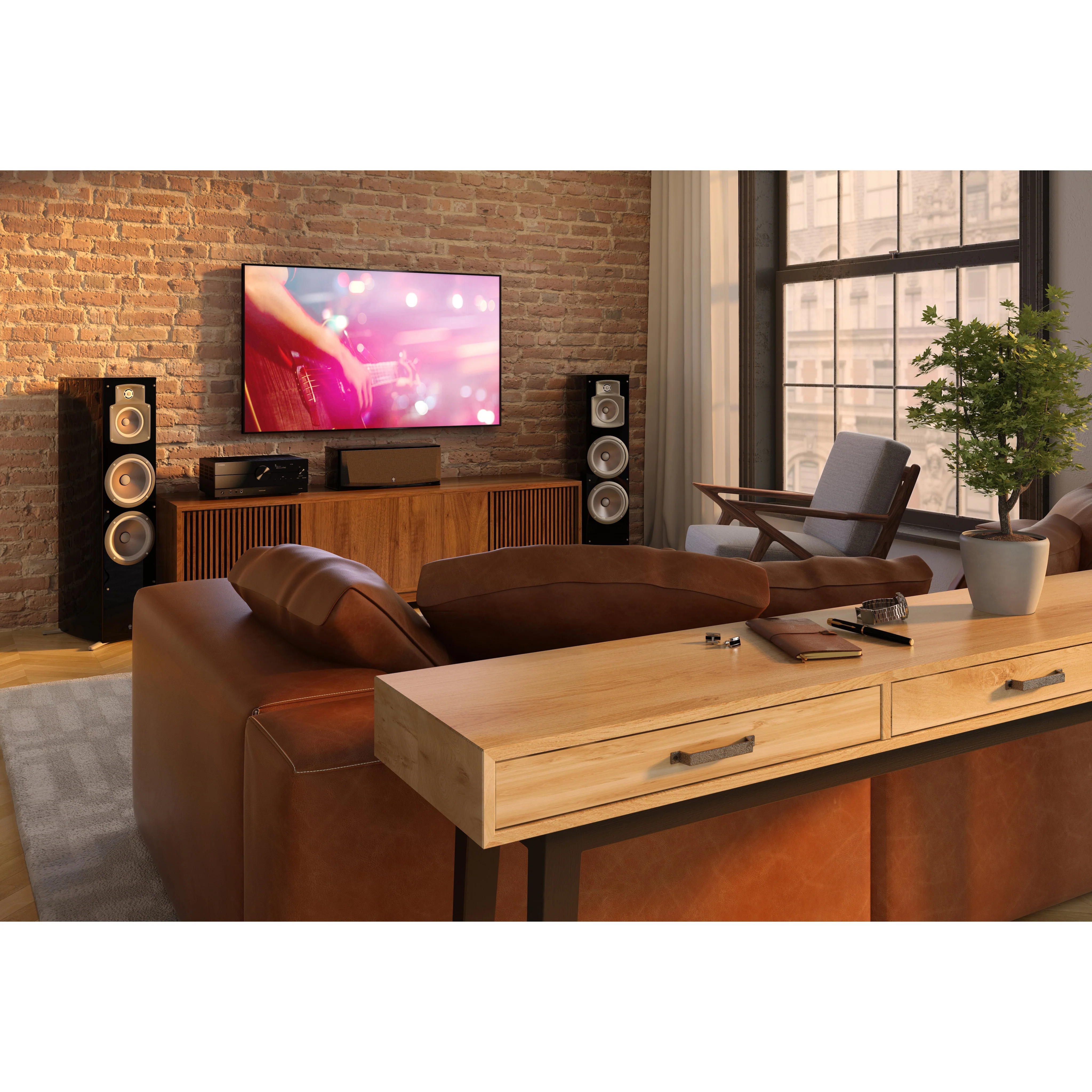 Yamaha RX-A2A AVENTAGE 7.2 Channel AV Receiver with 8K HDMI and MusicCast - Image 4